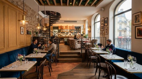 Top idées d'agencements pour les restaurants parisiens